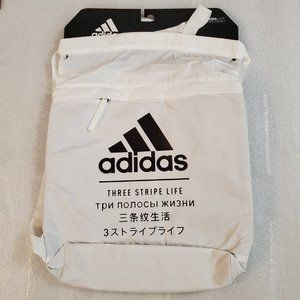 Adidas Blocked Drawstring Backpack - NWT
